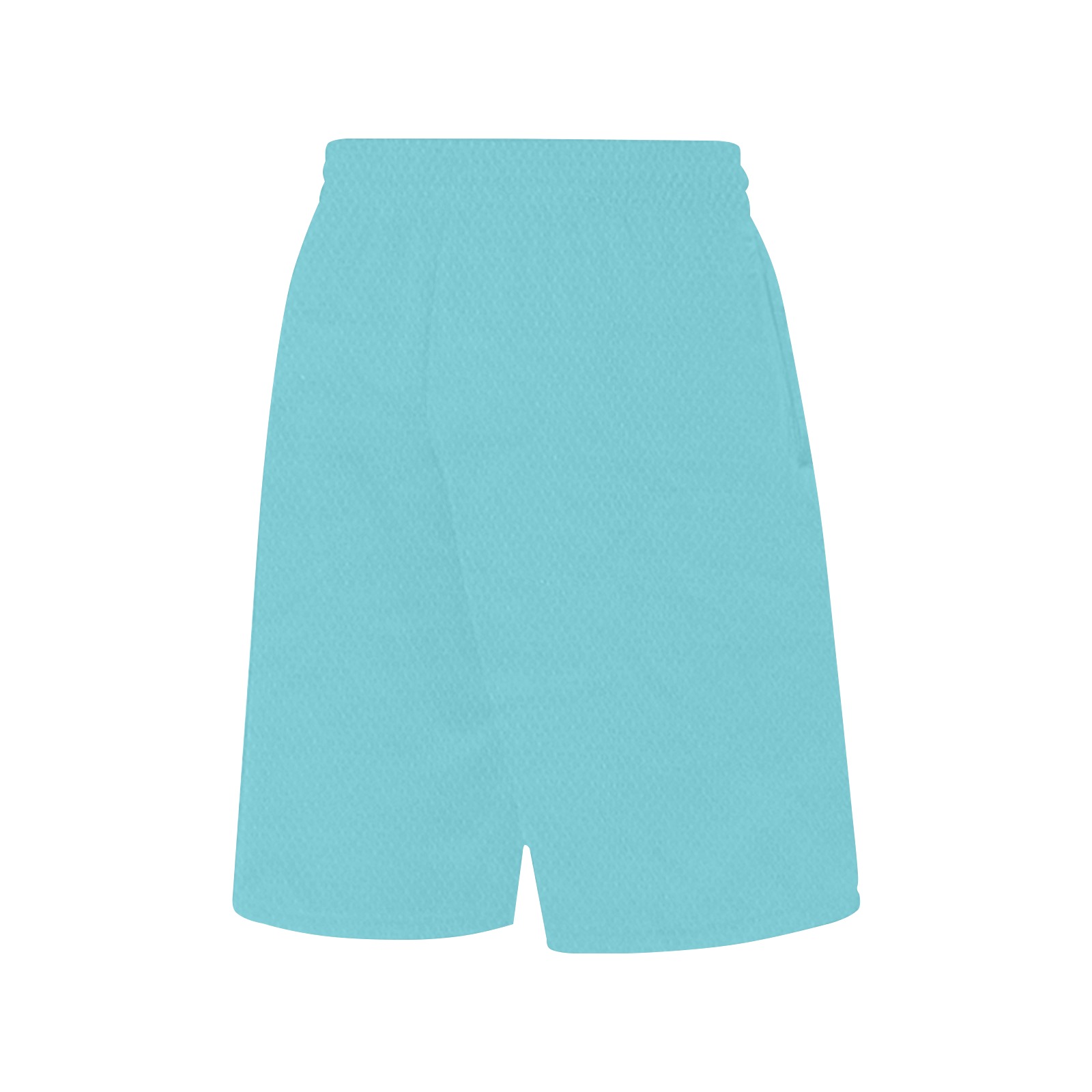 turquoise All Over Print Basketball Shorts with Pocket