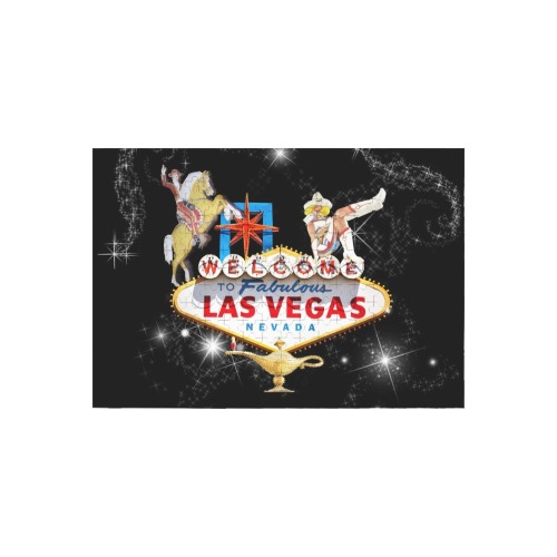 Las Vegas Welcome Sign Stars 300-Piece Wooden Photo Puzzles