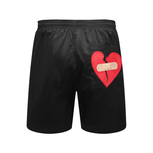 Heartbreak Shorts Men's Mid-Length Beach Shorts (Model L51)