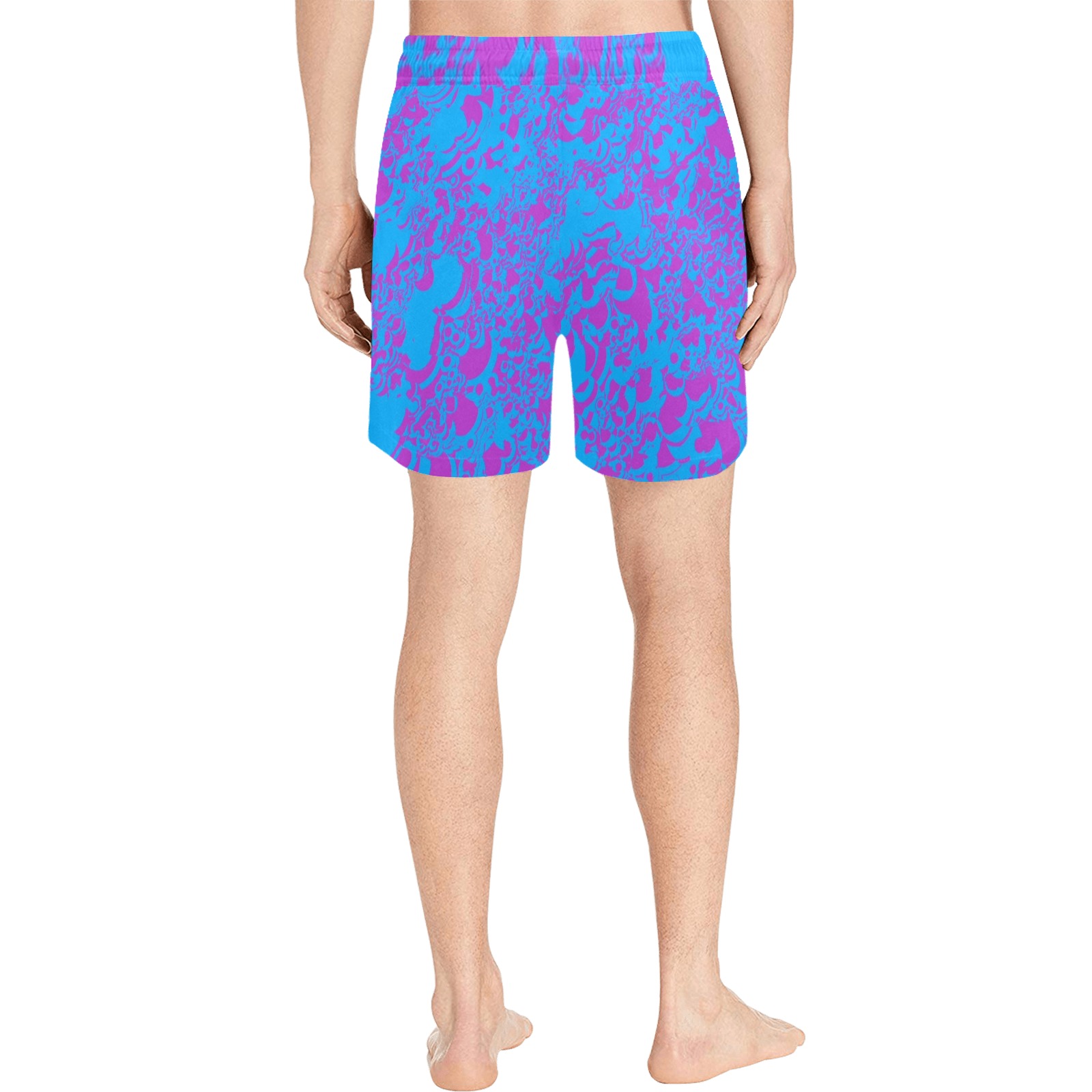 BM8 Men's Mid-Length Swim Shorts (Model L39)