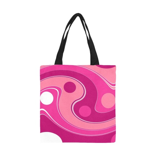IN THE PINK-122 ALT All Over Print Canvas Tote Bag/Small (Model 1697)