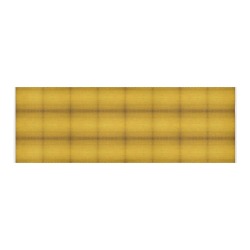 yellow squares Area Rug 9'6''x3'3''