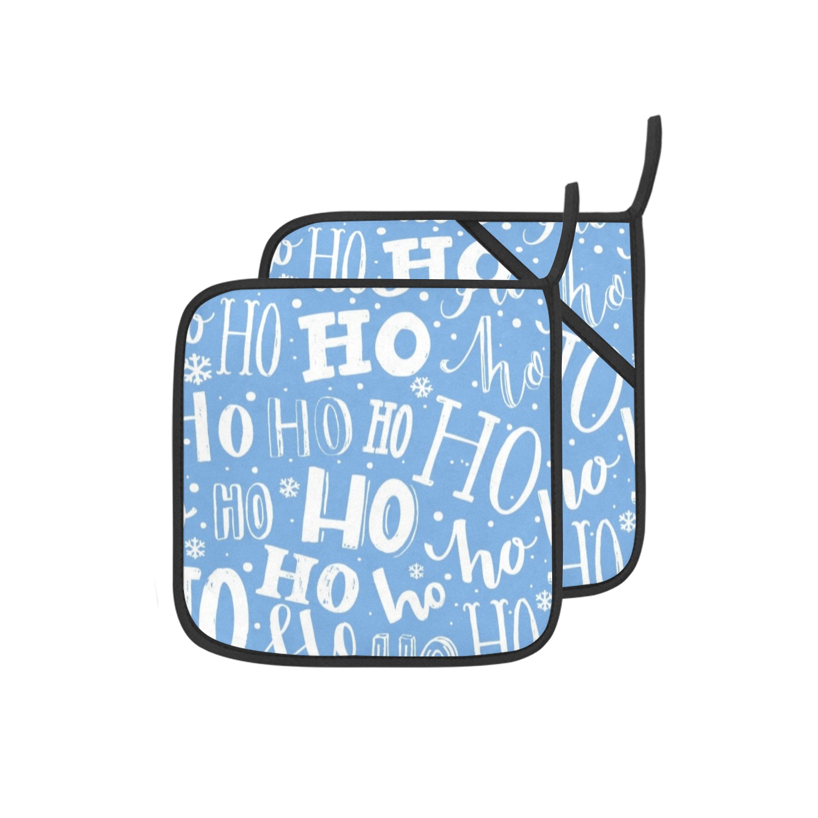 Ho  Ho Ho - Pastel Pot Holder (2pcs)