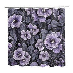 Fabulous Florals 36 Shower Curtain 72" x 72"