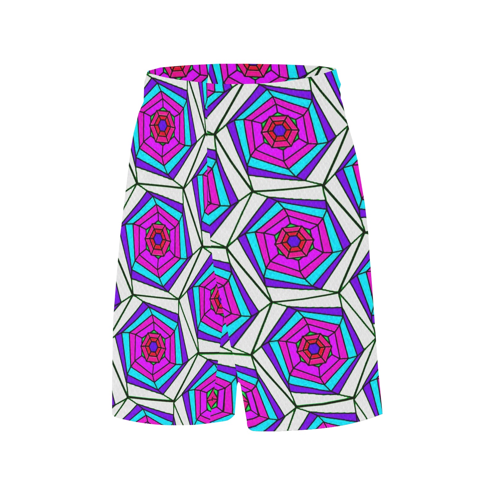 hex 1 PB All Over Print Basketball Shorts