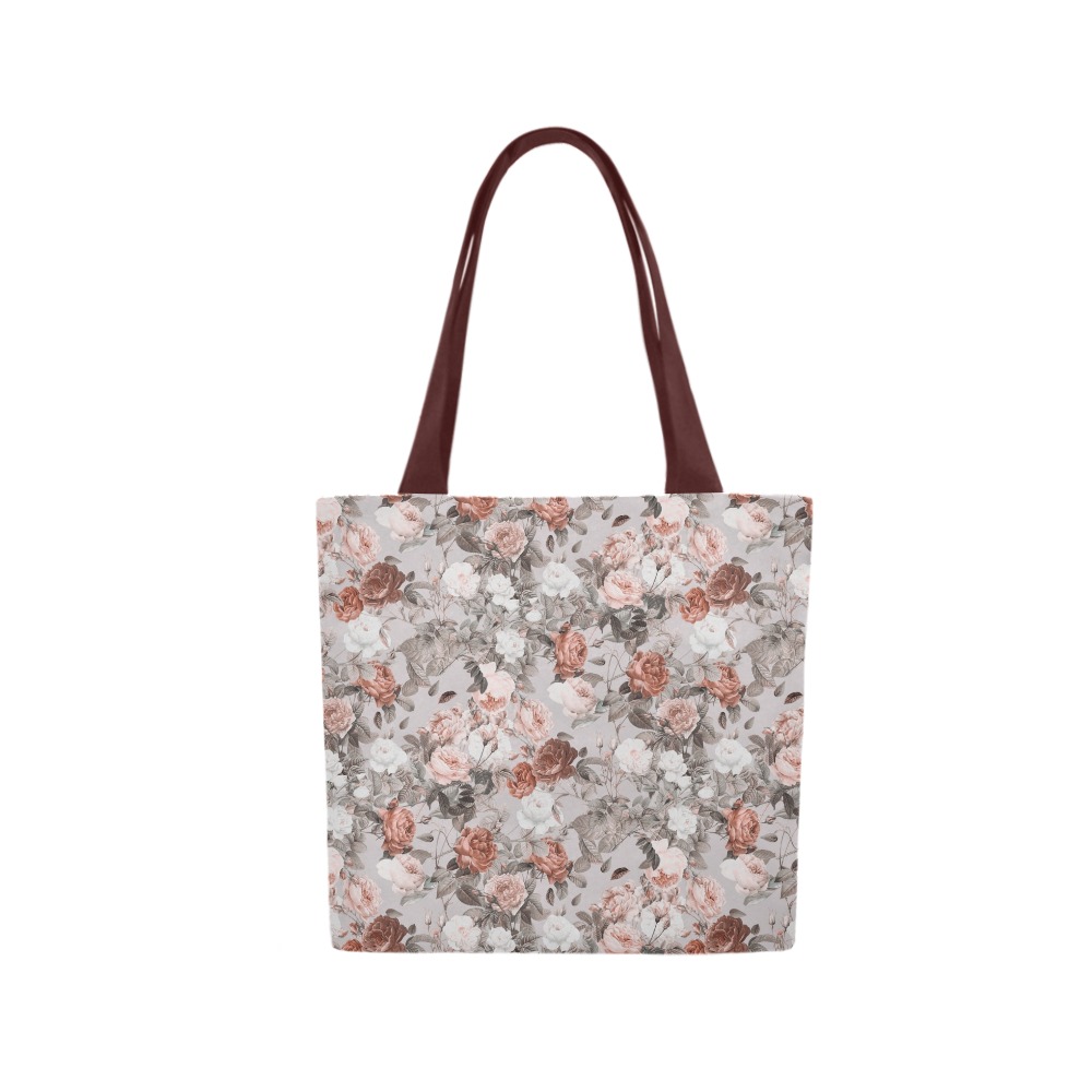 Blossom Canvas Tote Bag (Model 1657)