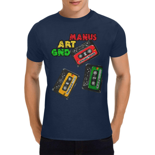 MANUSARTGND Men's T-Shirt in USA Size (Front Printing Only)