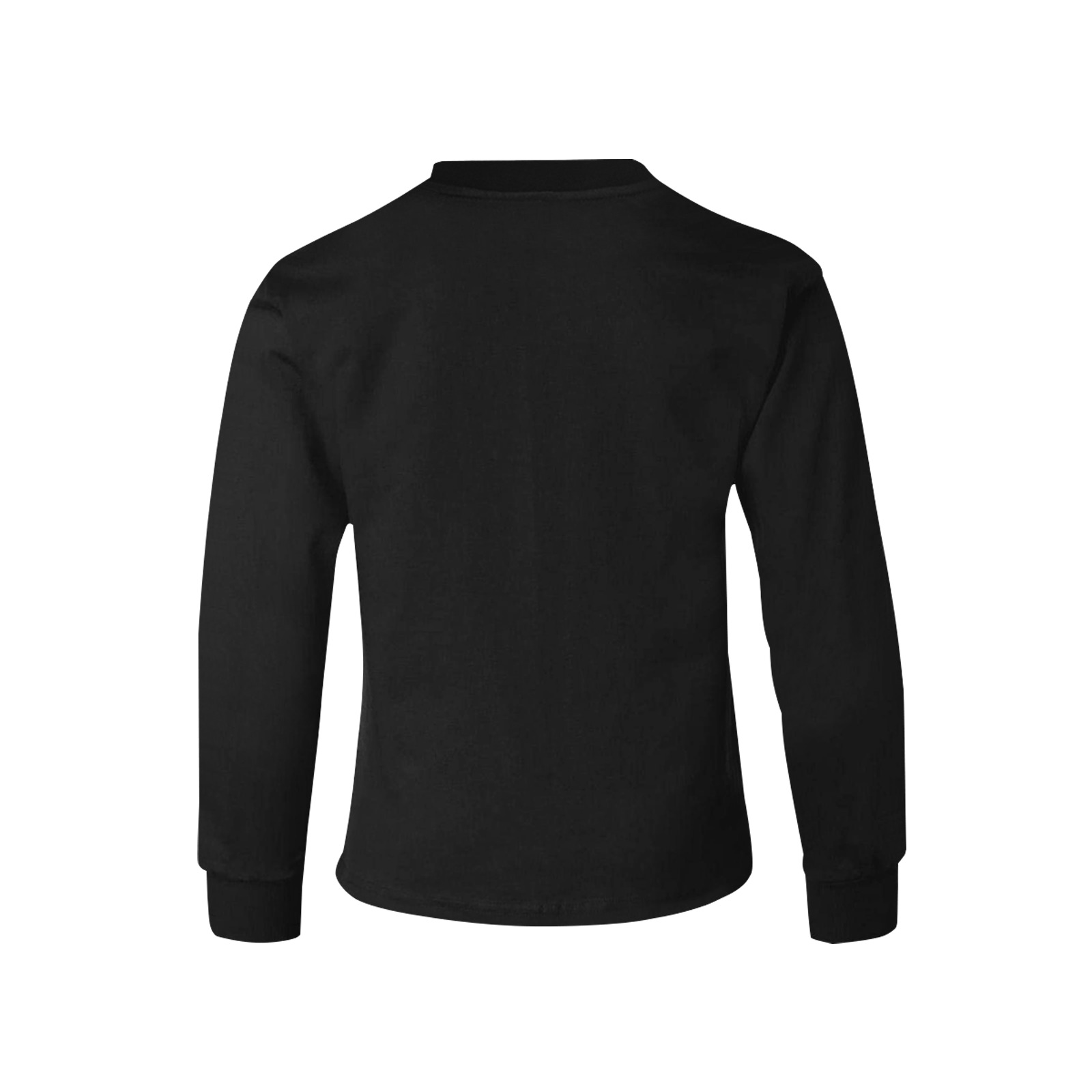 Abstract Elephant Kid's Sweatshirt Kids' Rib Cuff Long Sleeve T-shirt (Model T64)