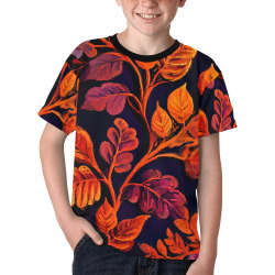 flowers botanic art (10) all over print tshirt Kids' All Over Print T-shirt (Model T65)