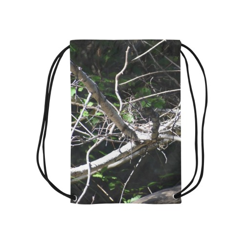 A moment of light Small Drawstring Bag Model 1604 (Twin Sides) 11"(W) * 17.7"(H)