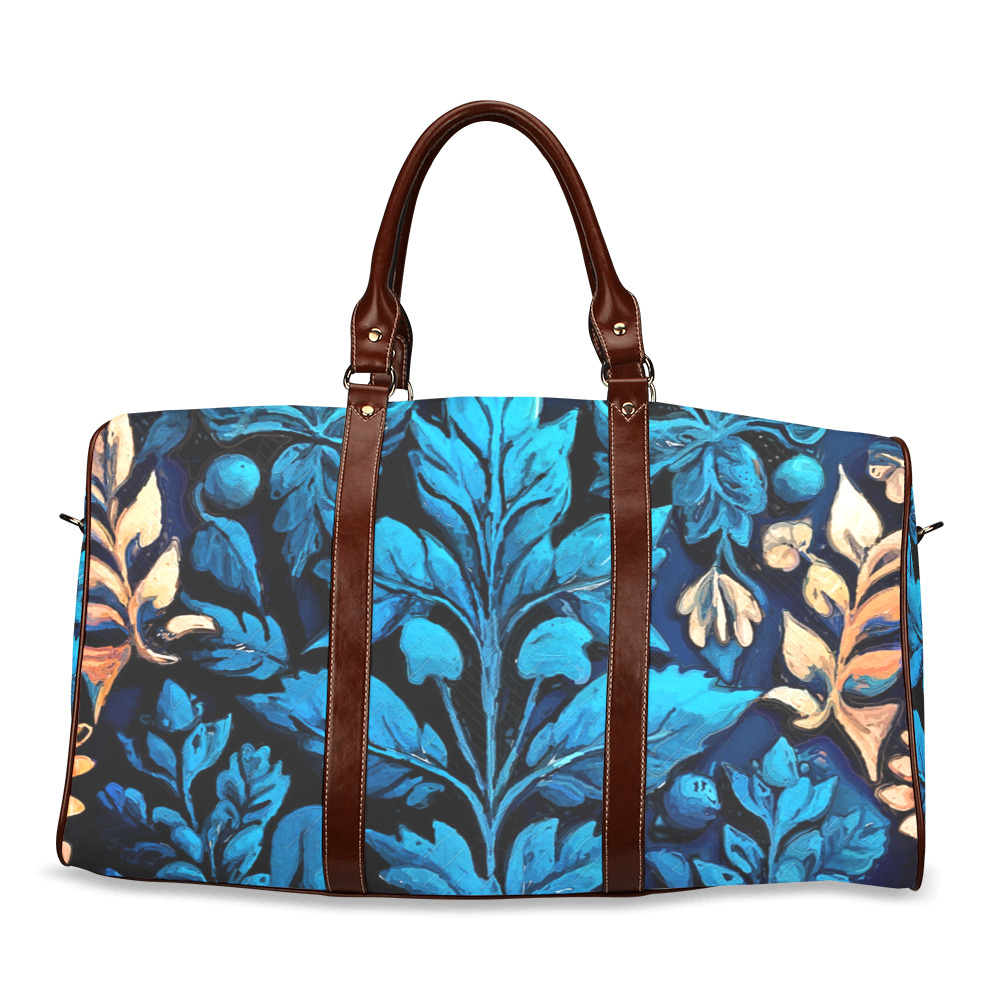 flowers botanic art (9) handbag Waterproof Travel Bag/Large (Model 1639)