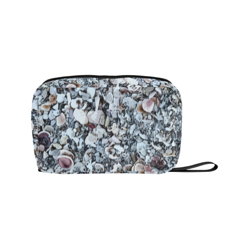 Shells On The Beach 7294 Toiletry Bag with Hanging Hook (Model 1728)