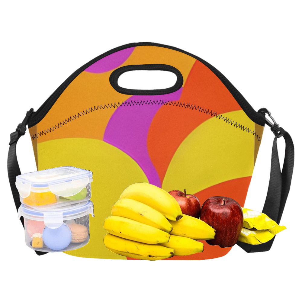 SUNSET_TradingCard Neoprene Lunch Bag/Large (Model 1669)