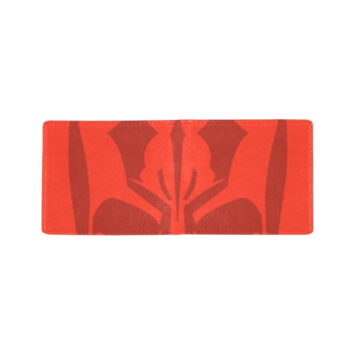 StarWarsUniverse Logo - Red Orange F83420 Fire Brick B32617 Mini Bifold Wallet (Model 1674)
