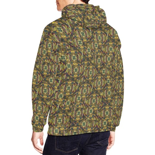 shanti 6 All Over Print Hoodie for Men (USA Size) (Model H13)