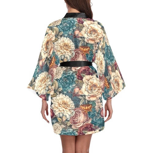 VINTAGE 02 Long Sleeve Kimono Robe