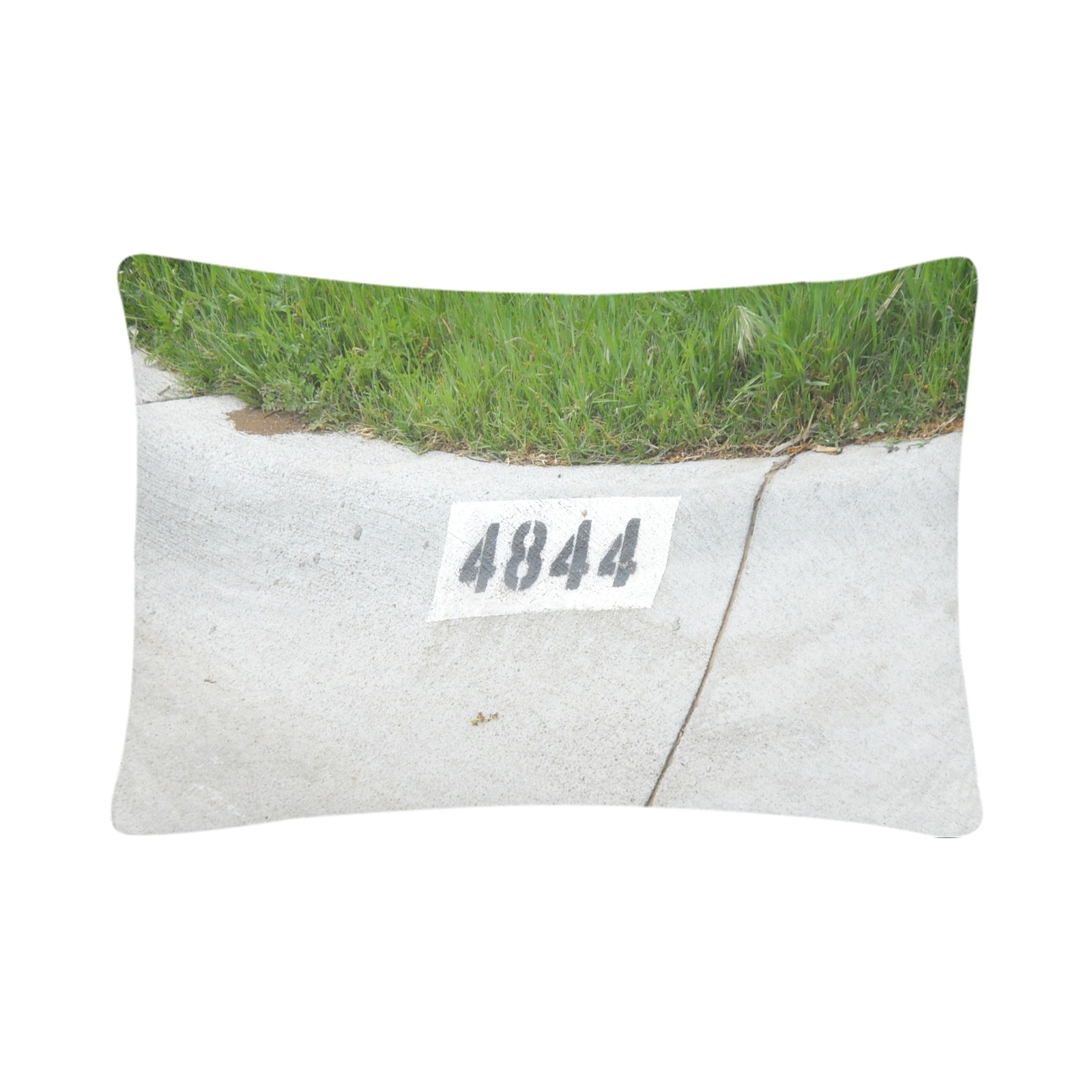Street Number 4844 Custom Pillow Case 20"x 30" (One Side) (Set of 2)