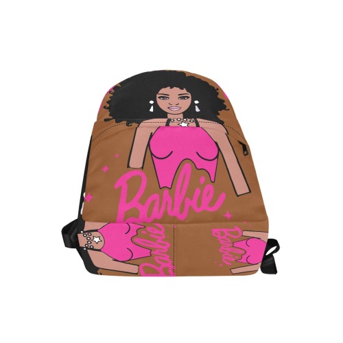 Afro Barbie Backpack Unisex Classic Backpack (Model 1673)