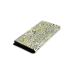 Modern leopards dots 1A Women's Leather Wallet (Model 1611)