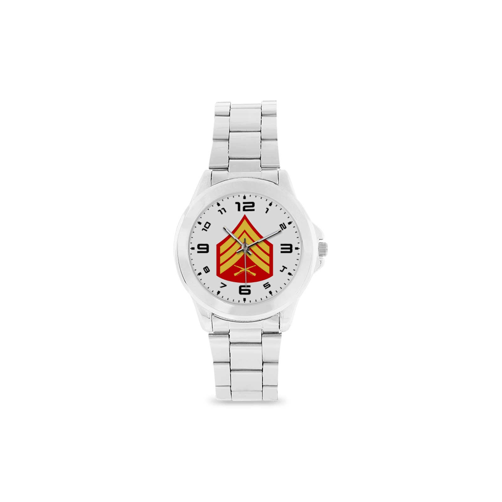 USMC Sergeant Unisex Stainless Steel Watch(Model 103)