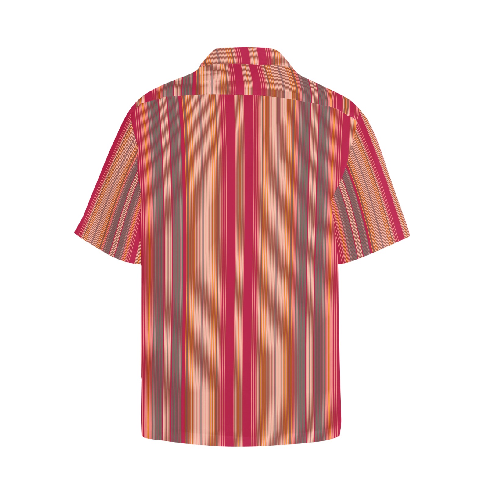 checks (21) Hawaiian Shirt with Chest Pocket (Model T58)