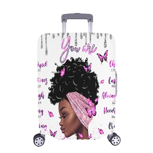 YOU ARE Luggage Cover/Extra Large 28"-30"