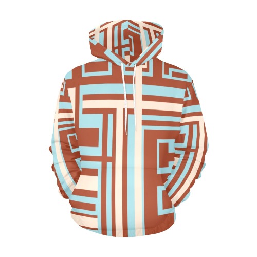 Model 1 All Over Print Hoodie for Men (USA Size) (Model H13)