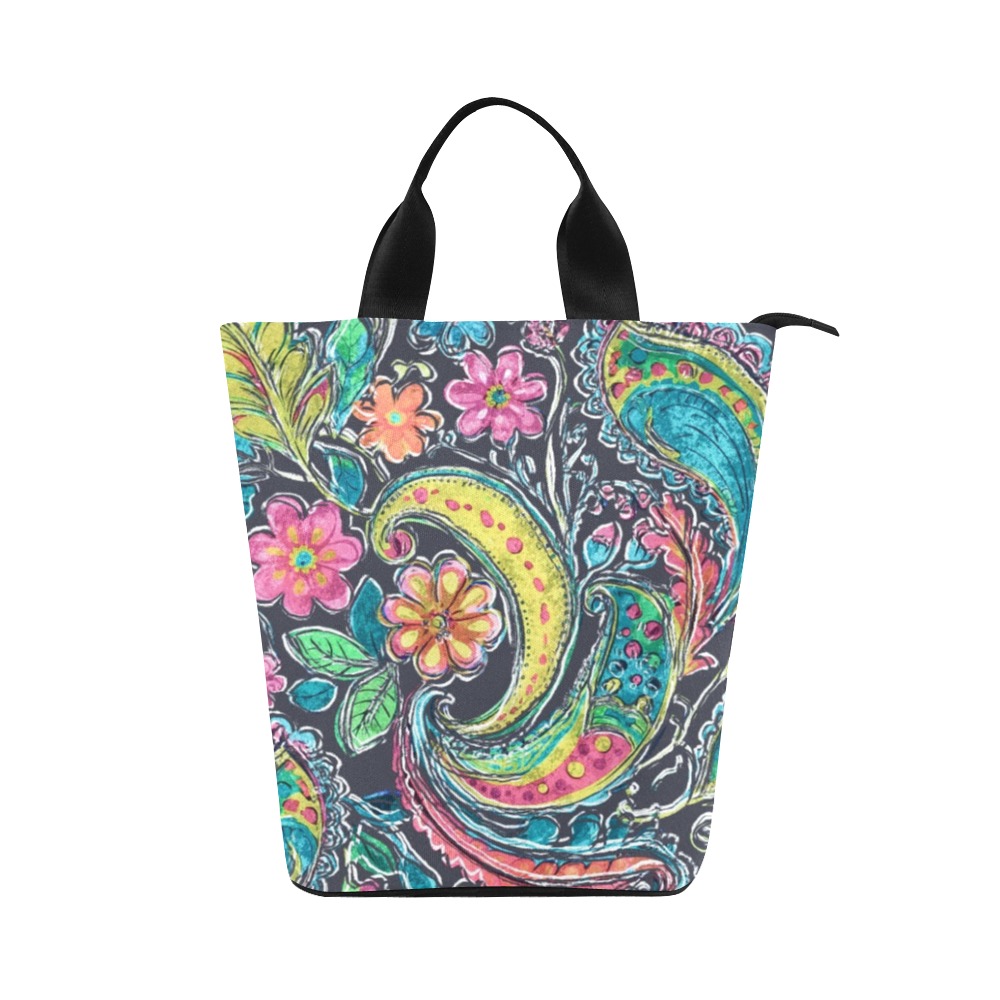 Paisley #1 Nylon Lunch Tote Bag (Model 1670)