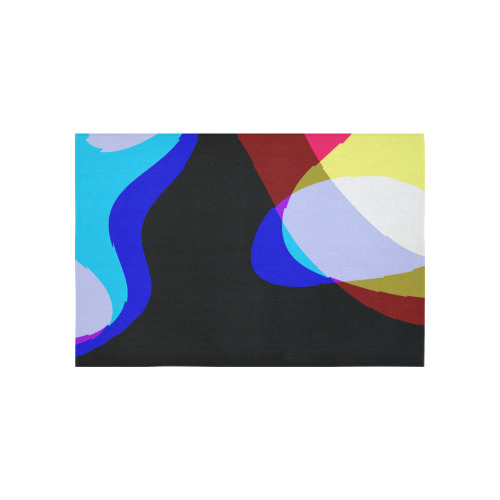 Abstract 2322 Cotton Linen Wall Tapestry 60"x 40"