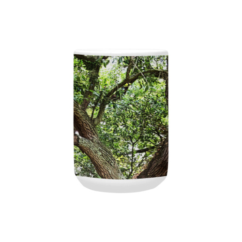 Oak Tree In The Park 7659 Stinson Park Jacksonville Florida Custom Ceramic Mug (15OZ)
