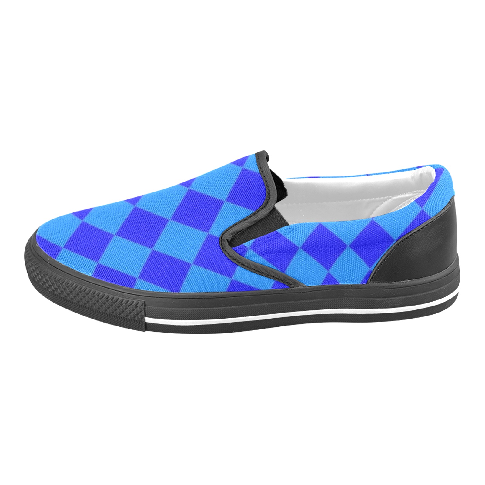 bluetriangle Men's Unusual Slip-on Canvas Shoes (Model 019)