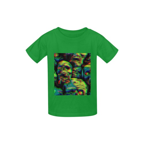 Zombie 4 Kid's  Classic T-shirt (Model T22)