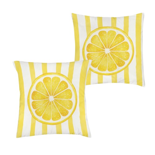 Lemon Velvet Pillowcase