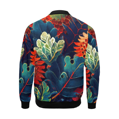 flowers botanic art (7) bomber jacket All Over Print Bomber Jacket for Men (Model H19)