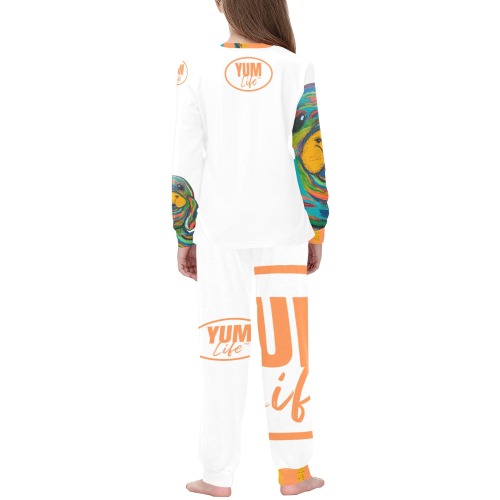 Girls Merlyn PJ by YUMLife Kids' All Over Print Pajama Set