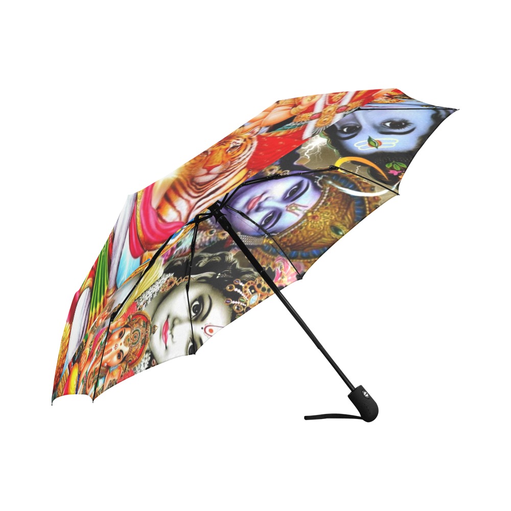 HINDUISM Auto-Foldable Umbrella (Model U04)