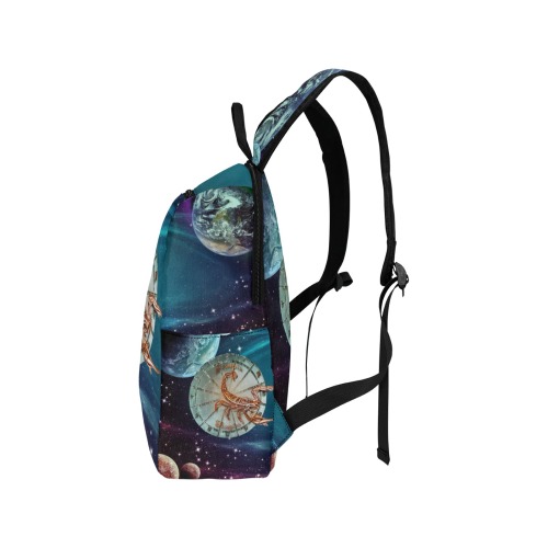 Space Planets_01 Lightweight Casual Backpack (Model 1730)