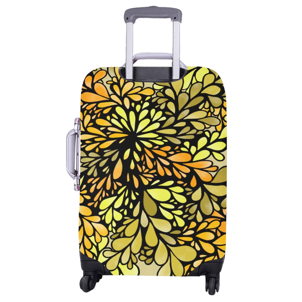 Citrus Splash - Large Graphic Luggage Cover/Large 26"-28"