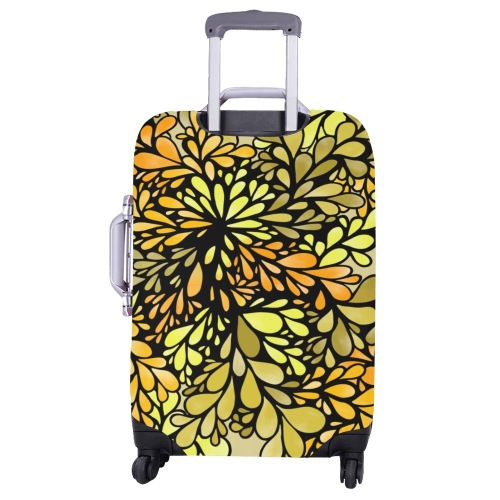 Citrus Splash - Large Graphic Luggage Cover/Large 26"-28"
