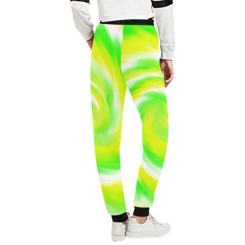 pantalon de deporte verde explosion Unisex All Over Print Sweatpants (Model L11)