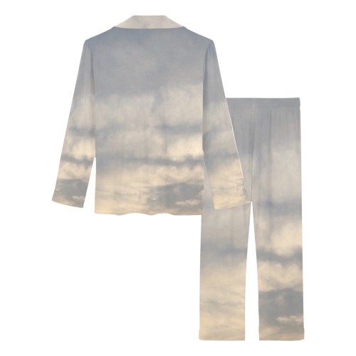 Rippled Cloud Collection Women's Long Pajama Set