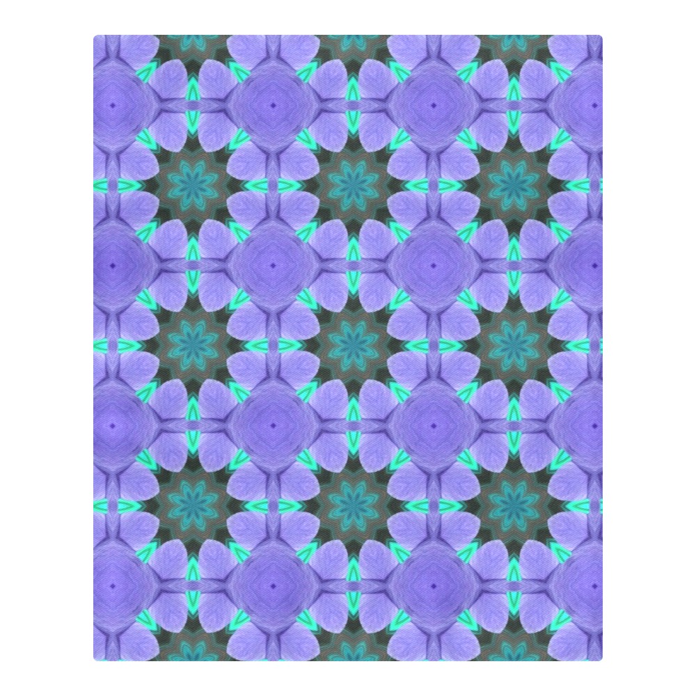Beautiful Purple Abstract 3-Piece Bedding Set