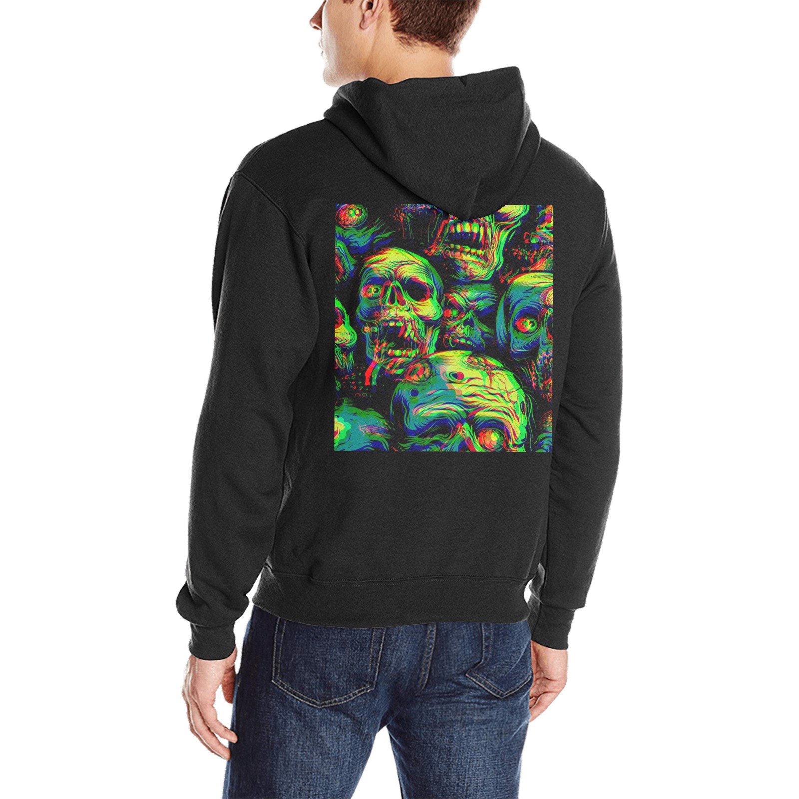 Zombie 4 Oceanus Hoodie Sweatshirt (Model H03)