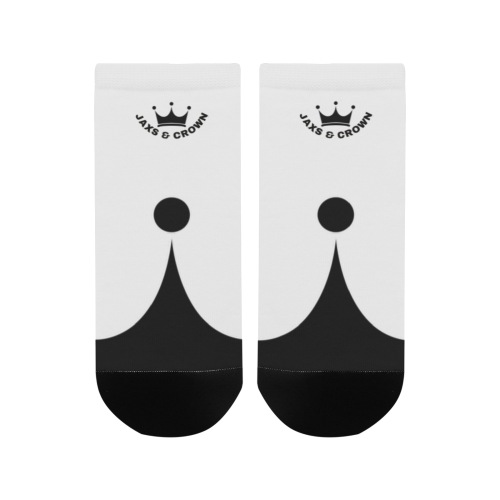 Jaxs n crown print Men's Ankle Socks