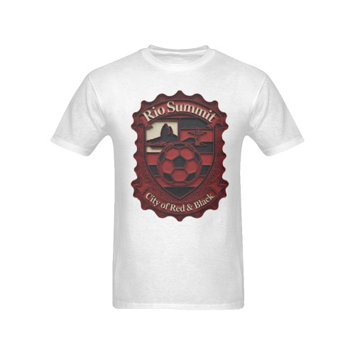 Flamengo Mengão Red Summit T-Shirt, Football Heritage Gift