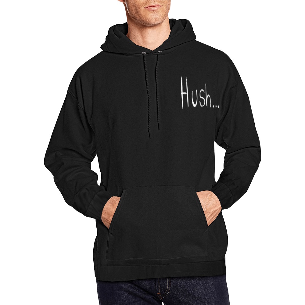 Hush men All Over Print Hoodie for Men (USA Size) (Model H13)