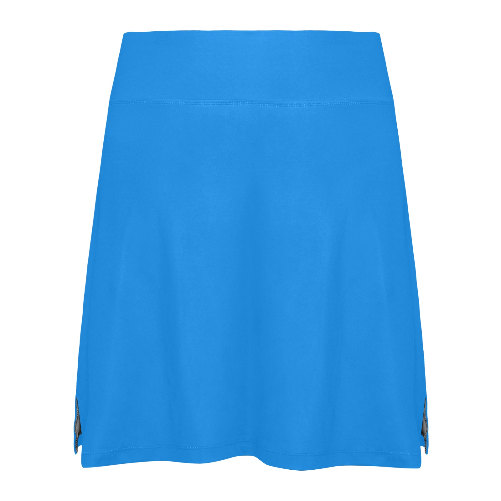 Blue Women's Athletic Skirt (Model D64)