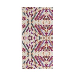 Mosaic Bohemian Striped 1B Quick-Dry Beach Towel 30"x61"