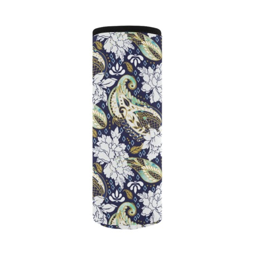 Paisley obsession-87 Neoprene Water Bottle Pouch/Large