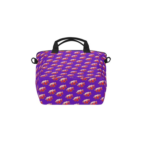 Las Vegas Sevens 777 / Purple Tote Bag with Shoulder Strap (Model 1724)